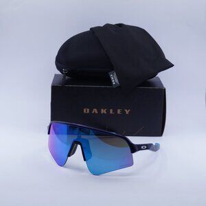 Oakley OO9465 0539 Shield Sunglasses - Matte Navy/Prizm Sapphire